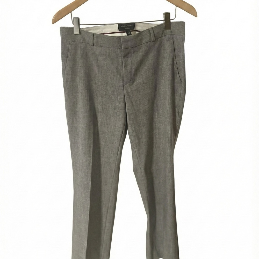 Banana Republic Martin Fit Gray Pants *Size 6 regular but hemmed for 5‘4“